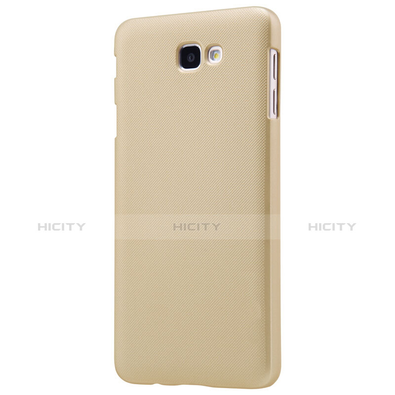 Schutzhülle Kunststoff Hülle Matt für Samsung Galaxy J5 Prime G570F Gold groß