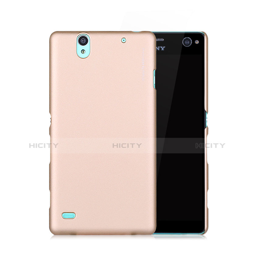 Schutzhülle Kunststoff Hülle Matt für Sony Xperia C4 Gold Plus