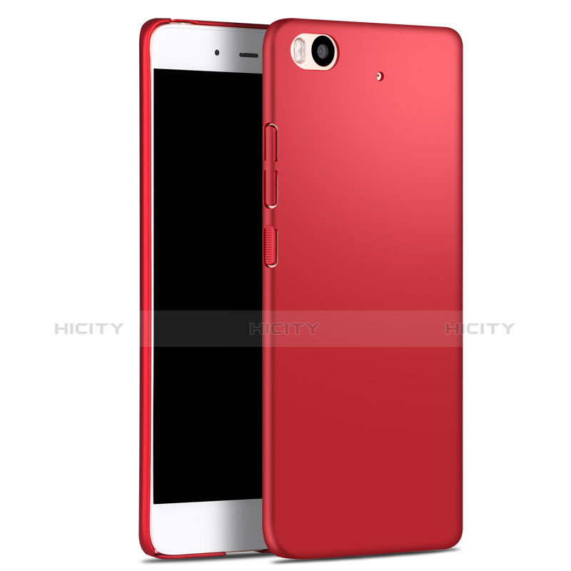 Schutzhülle Kunststoff Hülle Matt für Xiaomi Mi 5S Rot Plus