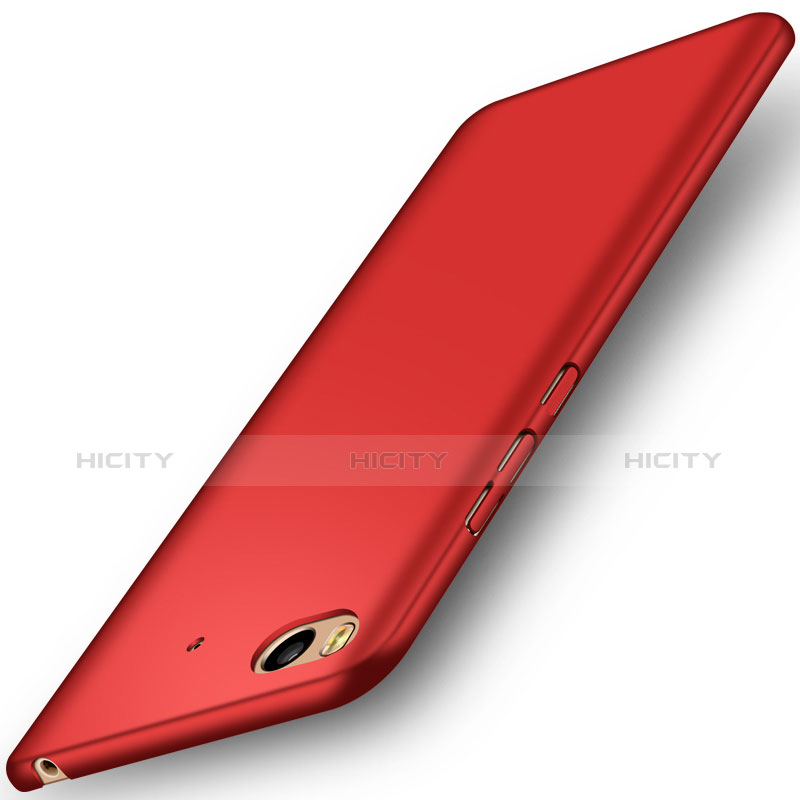 Schutzhülle Kunststoff Hülle Matt für Xiaomi Mi 5S Rot groß