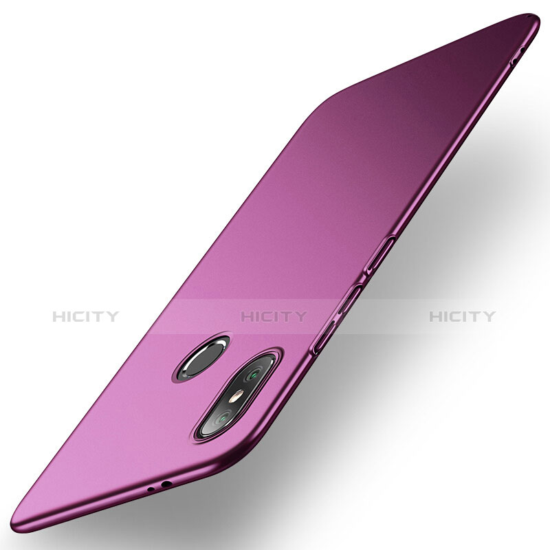Schutzhülle Kunststoff Hülle Matt für Xiaomi Mi 6X Violett groß
