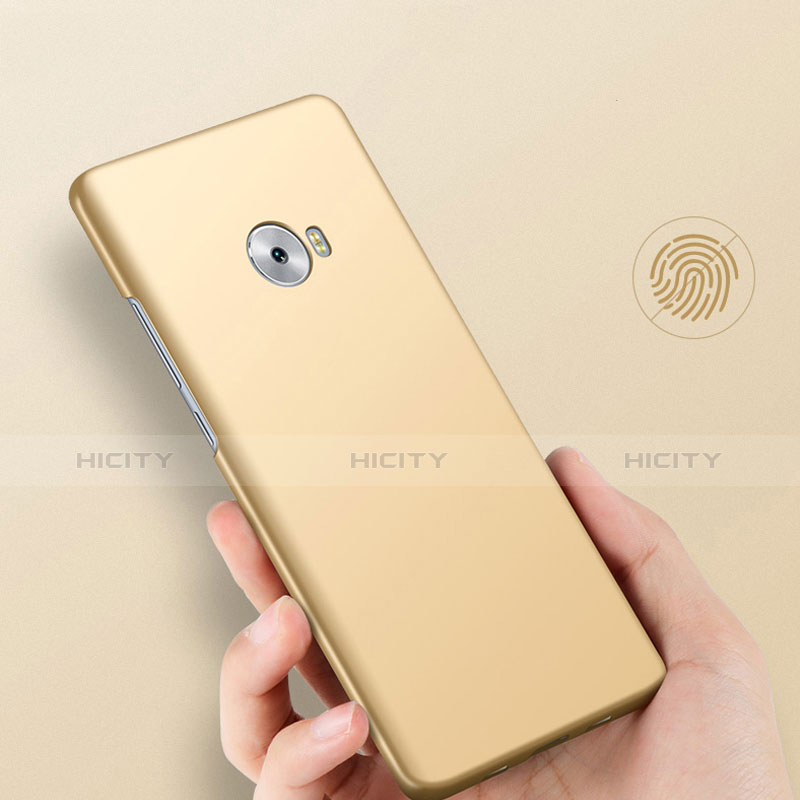 Schutzhülle Kunststoff Hülle Matt für Xiaomi Mi Note 2 Gold