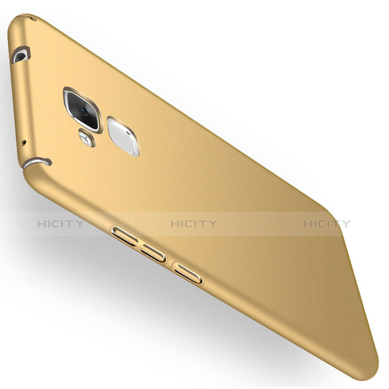 Schutzhülle Kunststoff Hülle Matt M01 für Huawei GR5 Mini Gold groß