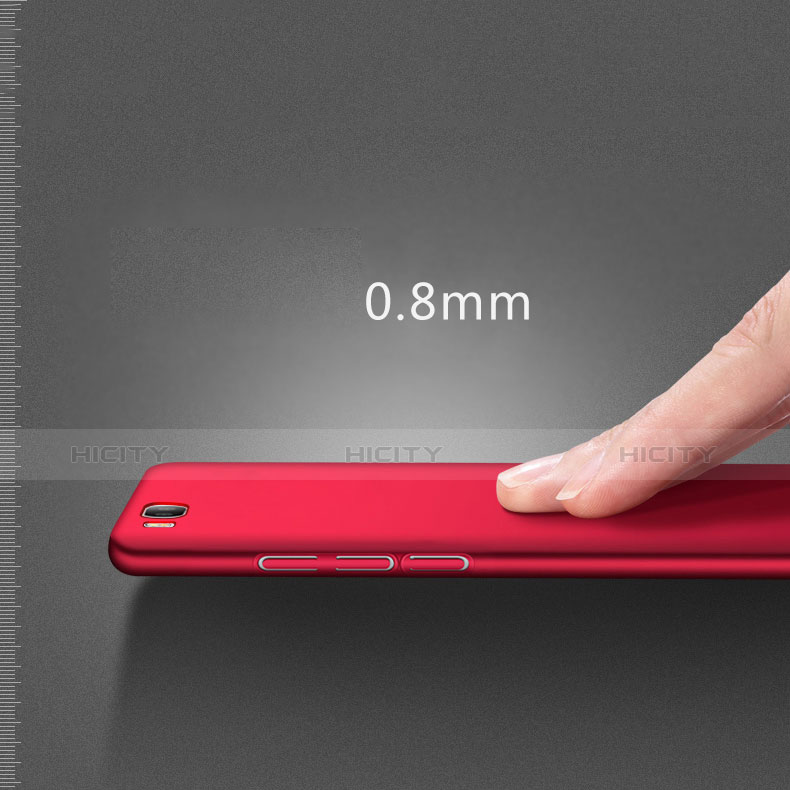 Schutzhülle Kunststoff Hülle Matt M01 für Xiaomi Mi 6 Rot