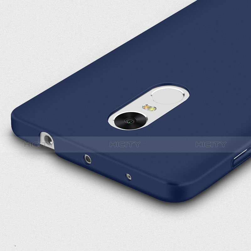 Schutzhülle Kunststoff Hülle Matt M01 für Xiaomi Redmi Note 4X High Edition Blau groß