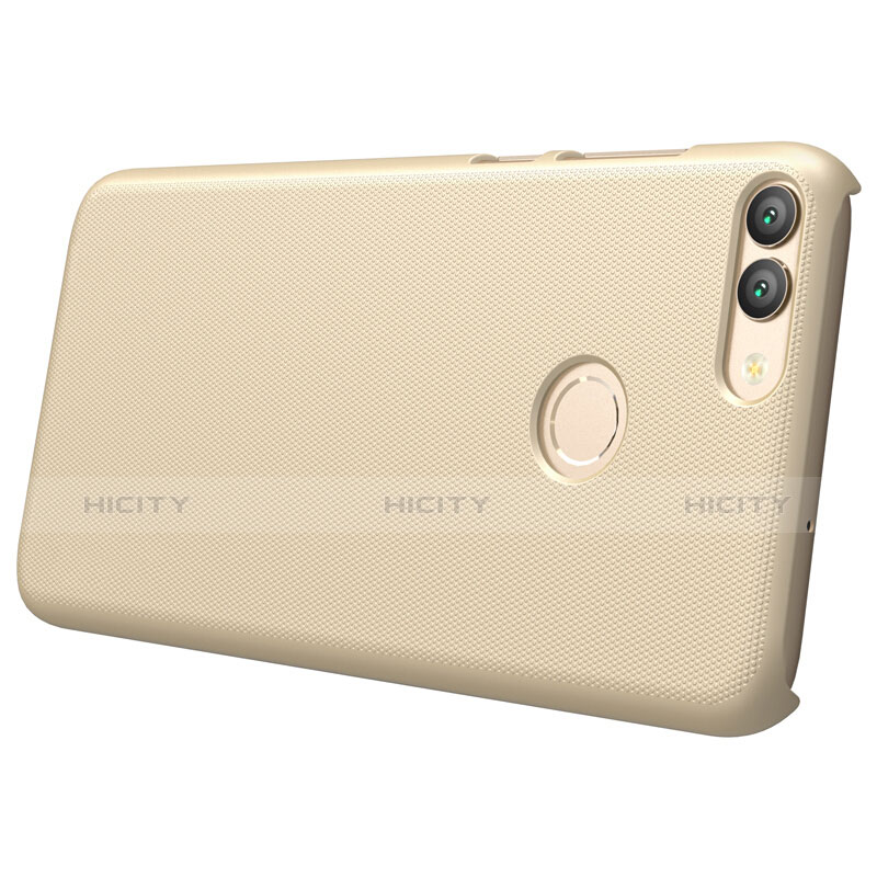 Schutzhülle Kunststoff Hülle Matt M02 für Huawei Enjoy 7S Gold groß