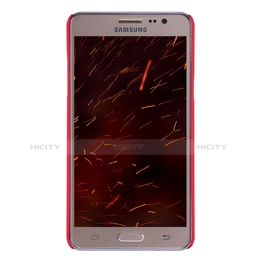 Schutzhülle Kunststoff Hülle Matt M02 für Samsung Galaxy On5 Pro Rot groß