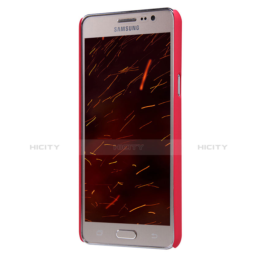 Schutzhülle Kunststoff Hülle Matt M02 für Samsung Galaxy On5 Pro Rot groß