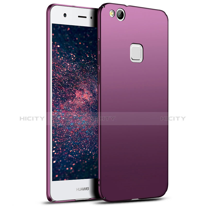 Schutzhülle Kunststoff Hülle Matt M04 für Huawei GR3 (2017) Violett Plus