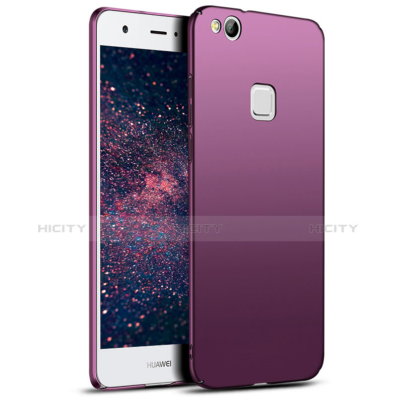 Schutzhülle Kunststoff Hülle Matt M04 für Huawei Honor 8 Lite Violett Plus