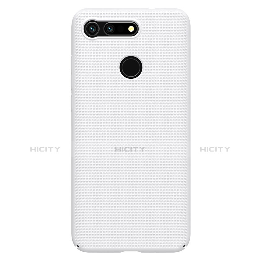 Schutzhülle Kunststoff Hülle Matt M05 für Huawei Honor View 20 Weiß groß