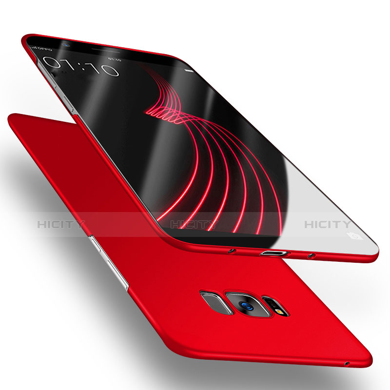 Schutzhülle Kunststoff Hülle Matt M07 für Samsung Galaxy S8 Plus Rot