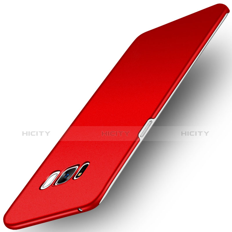 Schutzhülle Kunststoff Hülle Matt M07 für Samsung Galaxy S8 Rot groß