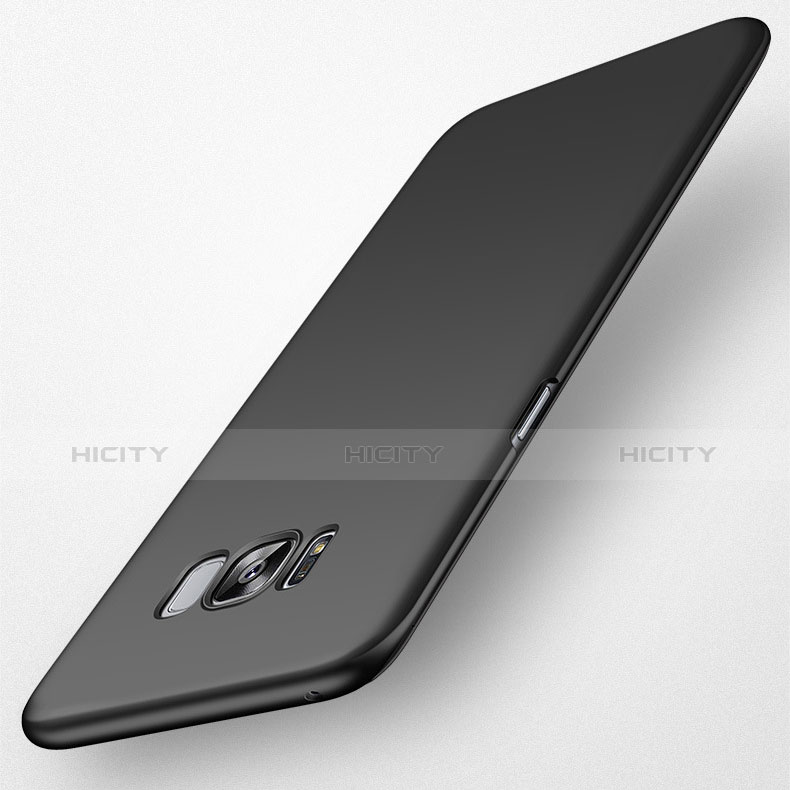 Schutzhülle Kunststoff Hülle Matt M08 für Samsung Galaxy S8 Plus Schwarz