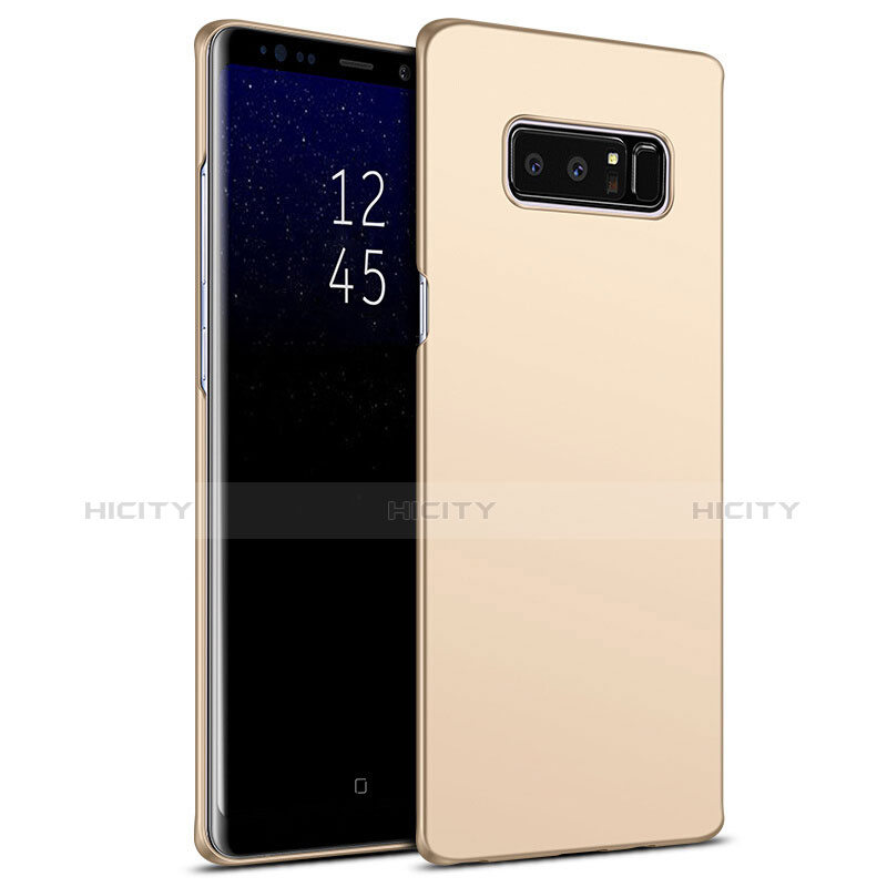 Schutzhülle Kunststoff Hülle Matt M09 für Samsung Galaxy Note 8 Gold Plus