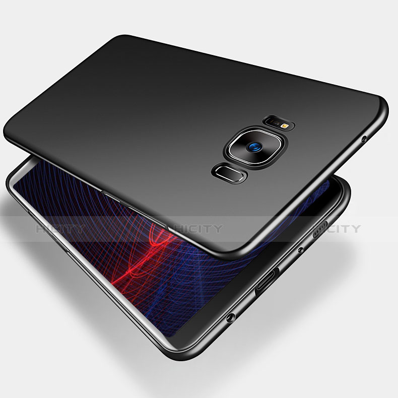Schutzhülle Kunststoff Hülle Matt M11 für Samsung Galaxy S8 Plus Schwarz