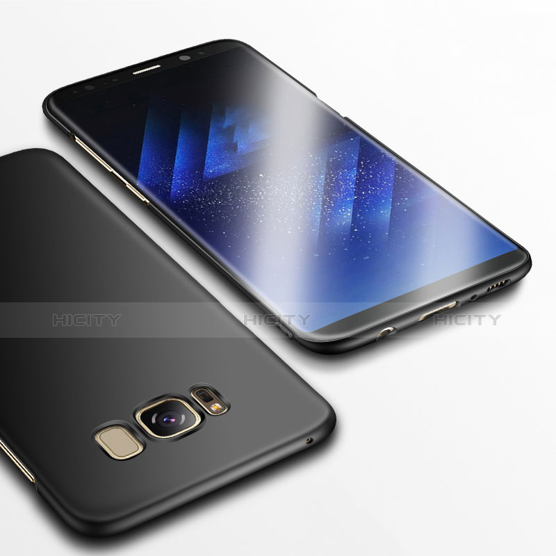 Schutzhülle Kunststoff Hülle Matt M14 für Samsung Galaxy S8 Plus Schwarz Plus