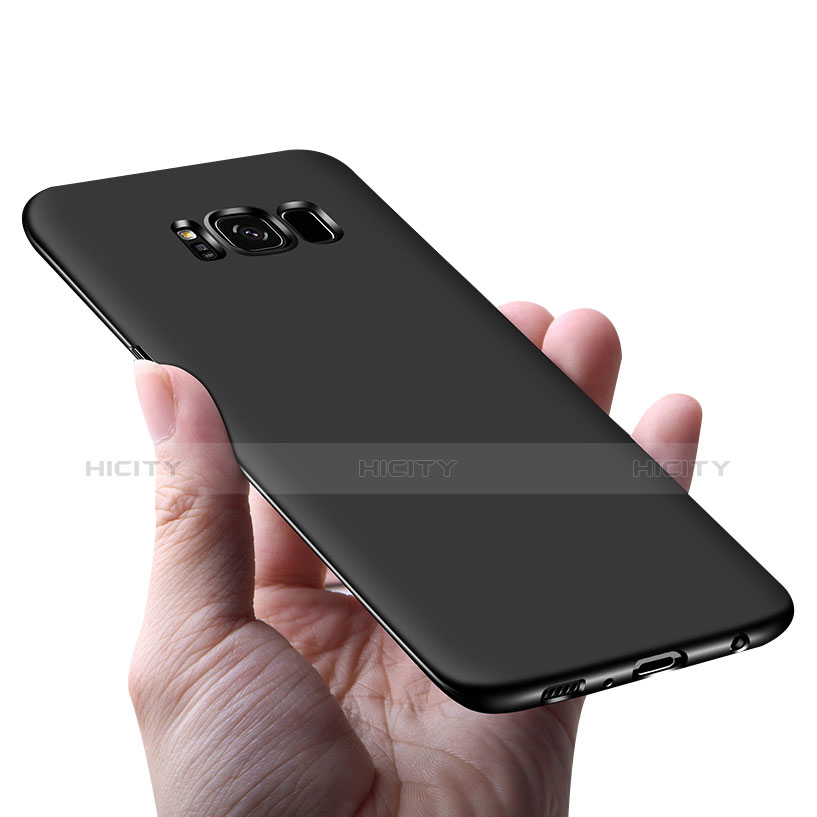 Schutzhülle Kunststoff Hülle Matt M14 für Samsung Galaxy S8 Plus Schwarz