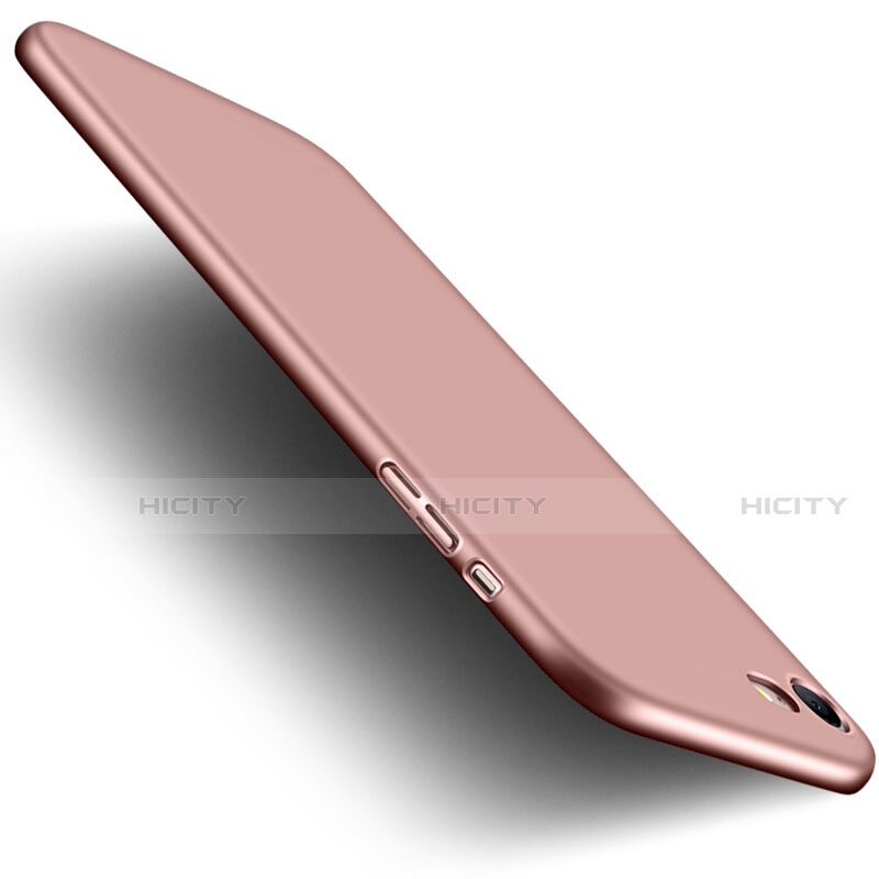 Schutzhülle Kunststoff Hülle Matt mit Fingerring Ständer für Apple iPhone SE (2020) Rosa groß