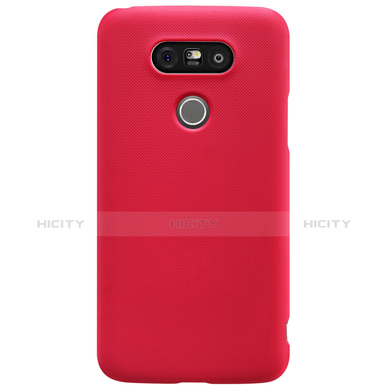 Schutzhülle Kunststoff Hülle Matt R01 für LG G5 Rot
