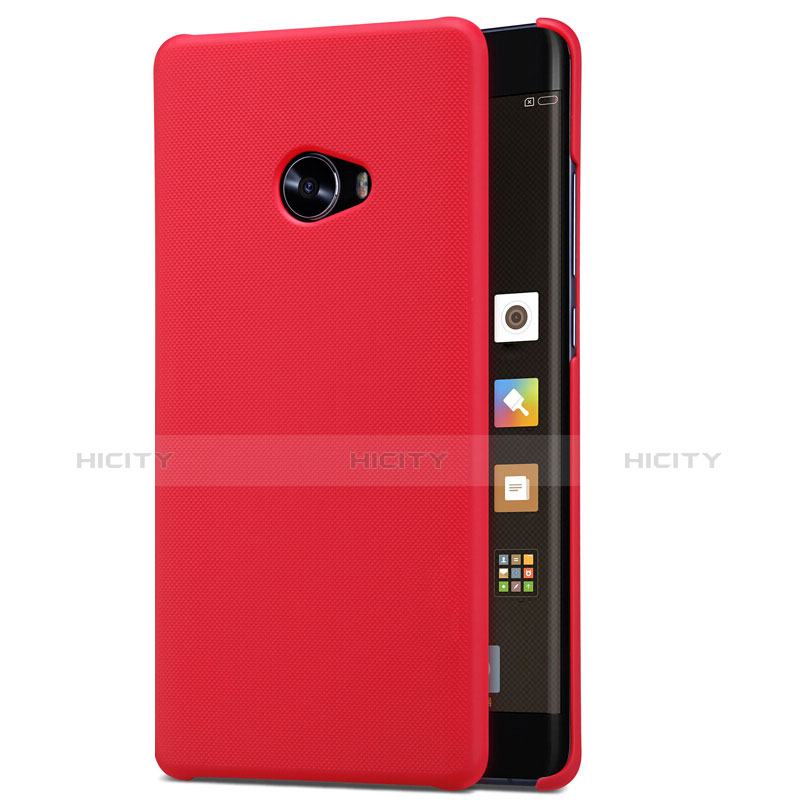 Schutzhülle Kunststoff Hülle Punkte Loch für Xiaomi Mi Note 2 Rot Plus