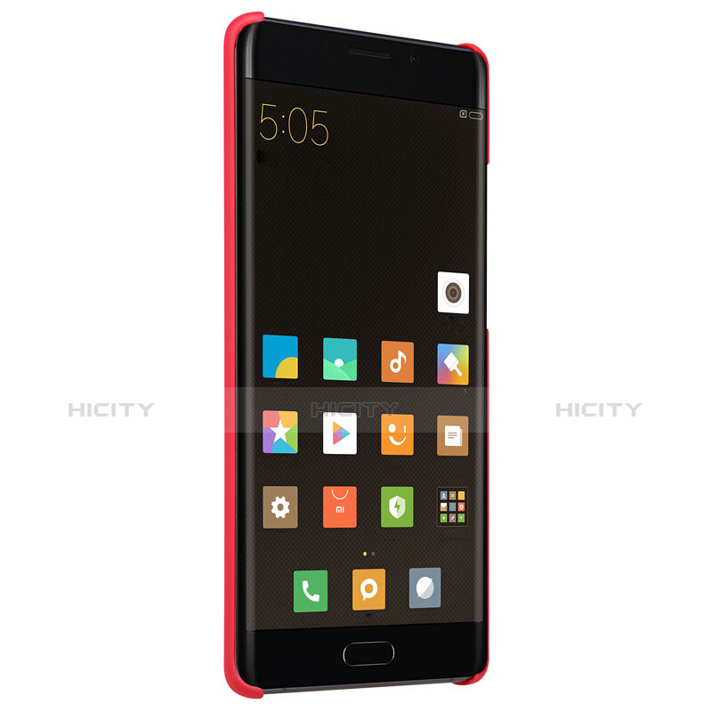 Schutzhülle Kunststoff Hülle Punkte Loch für Xiaomi Mi Note 2 Rot groß