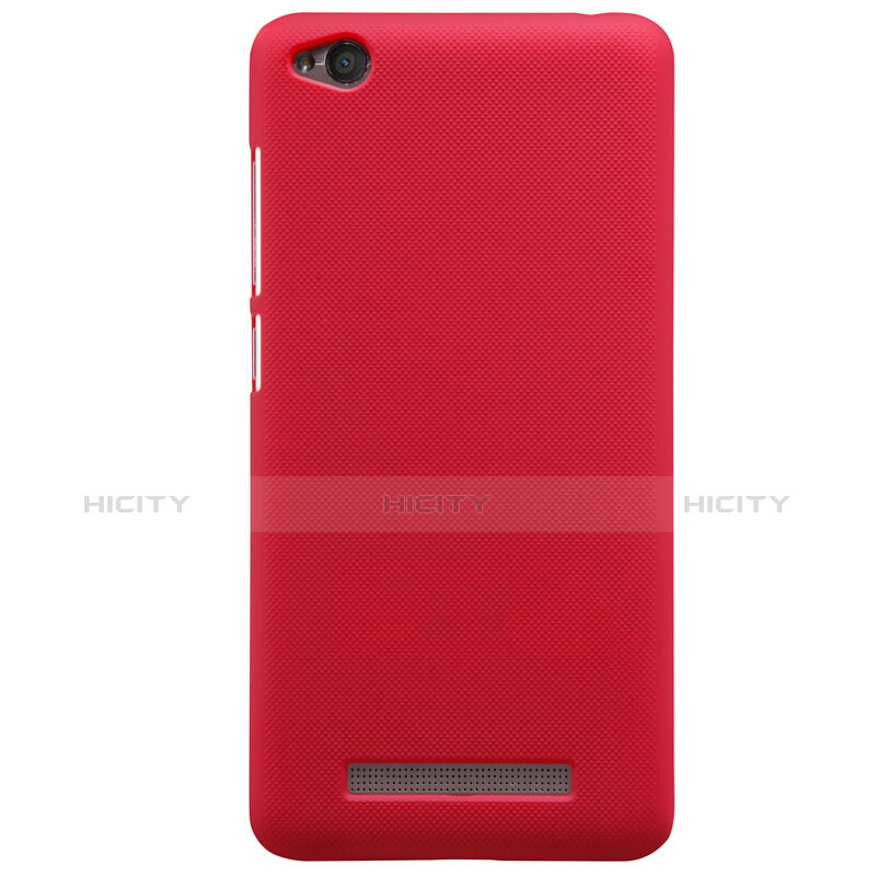 Schutzhülle Kunststoff Hülle Punkte Loch für Xiaomi Redmi 4A Rot groß