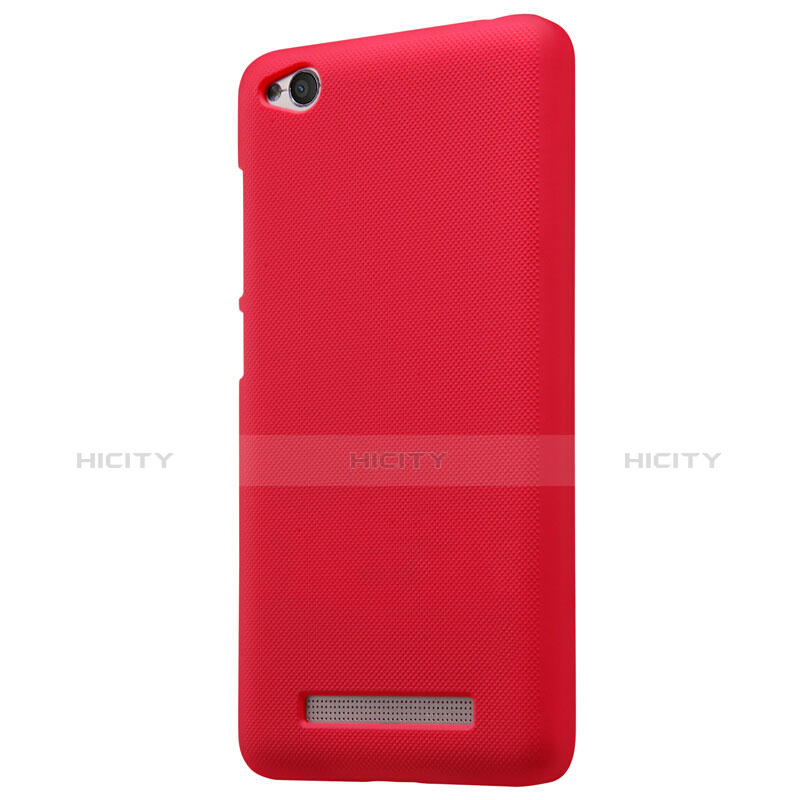 Schutzhülle Kunststoff Hülle Punkte Loch für Xiaomi Redmi 4A Rot groß
