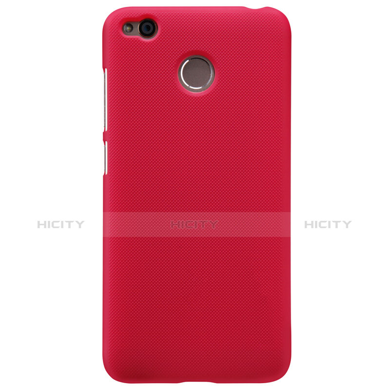 Schutzhülle Kunststoff Hülle Punkte Loch für Xiaomi Redmi 4X Rot groß