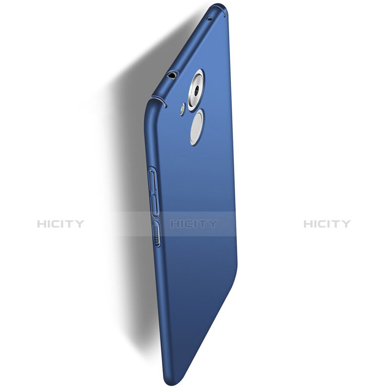 Schutzhülle Kunststoff Tasche Matt für Huawei Enjoy 6S Blau groß