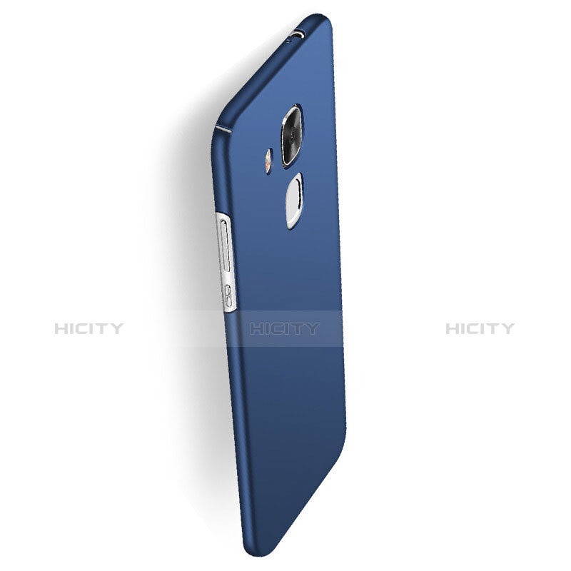 Schutzhülle Kunststoff Tasche Matt für Huawei G9 Plus Blau groß