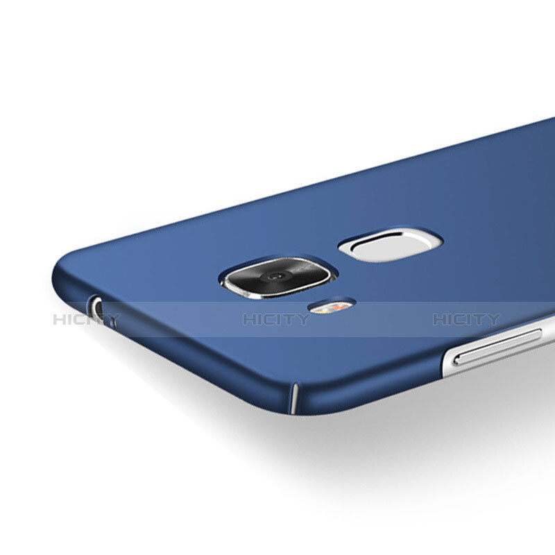 Schutzhülle Kunststoff Tasche Matt für Huawei G9 Plus Blau groß