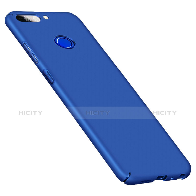 Schutzhülle Kunststoff Tasche Matt für Huawei Honor V9 Blau groß