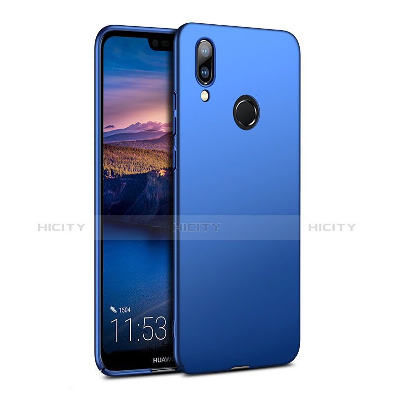 Schutzhülle Kunststoff Tasche Matt für Huawei Nova 3e Blau