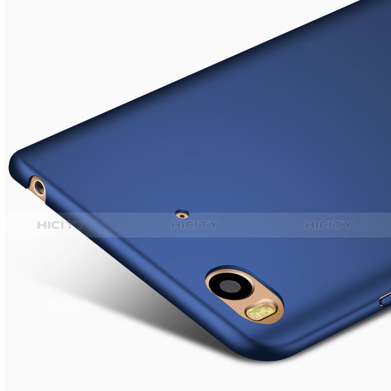 Schutzhülle Kunststoff Tasche Matt für Xiaomi Mi 5S Blau groß