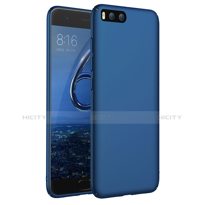 Schutzhülle Kunststoff Tasche Matt für Xiaomi Mi 6 Blau groß