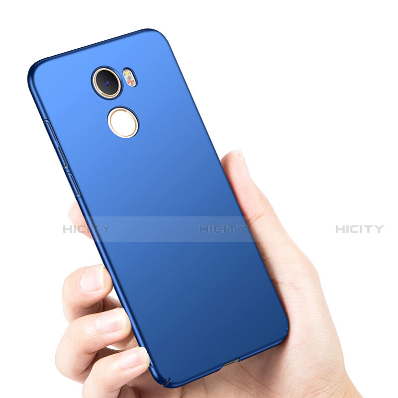 Schutzhülle Kunststoff Tasche Matt für Xiaomi Mi Mix 2 Blau