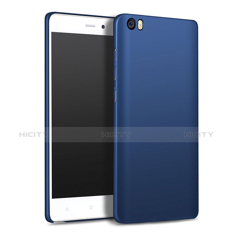 Schutzhülle Kunststoff Tasche Matt M01 für Xiaomi Mi Note Blau Plus