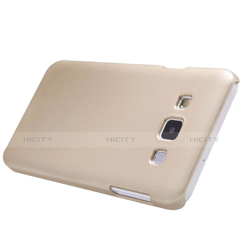 Schutzhülle Kunststoff Tasche Matt M02 für Samsung Galaxy DS A300G A300H A300M Gold groß