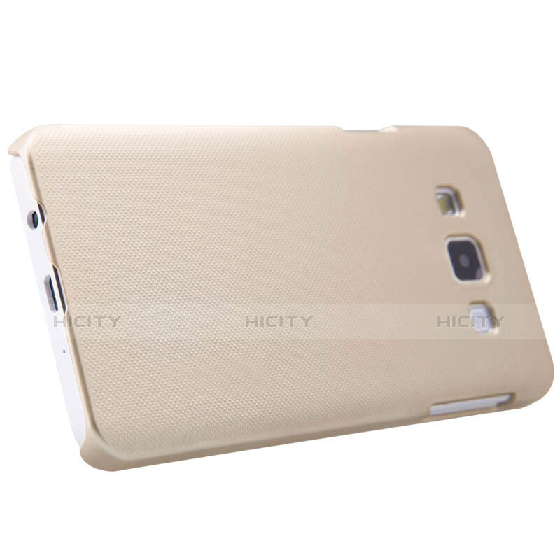 Schutzhülle Kunststoff Tasche Matt M02 für Samsung Galaxy DS A300G A300H A300M Gold groß
