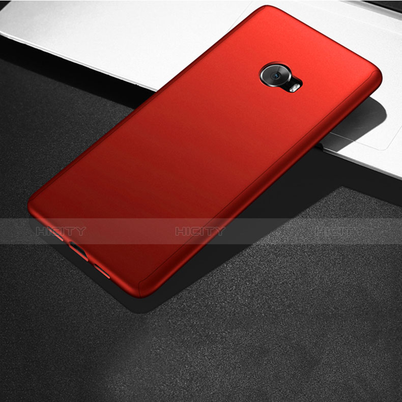 Schutzhülle Kunststoff Tasche Matt M02 für Xiaomi Mi Note 2 Special Edition Rot groß