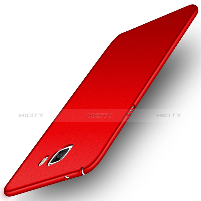 Schutzhülle Kunststoff Tasche Matt M03 für Samsung Galaxy A9 Pro (2016) SM-A9100 Rot groß