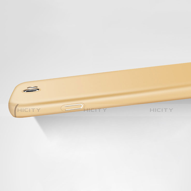 Schutzhülle Kunststoff Tasche Matt M03 für Samsung Galaxy Note 2 N7100 N7105 Gold groß