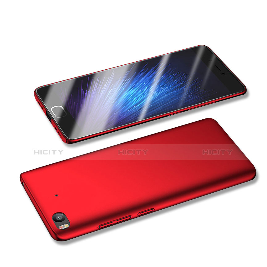 Schutzhülle Kunststoff Tasche Matt M04 für Xiaomi Mi 5S 4G Rot Plus
