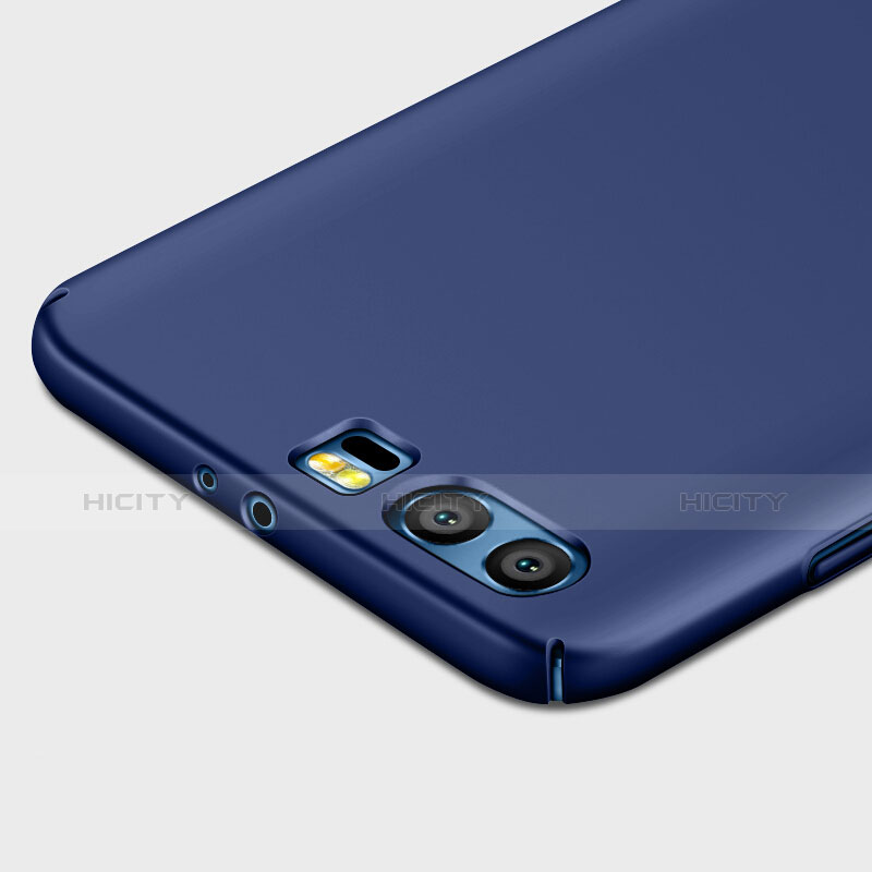Schutzhülle Kunststoff Tasche Matt mit Fingerring Ständer für Huawei Honor 9 Premium Blau