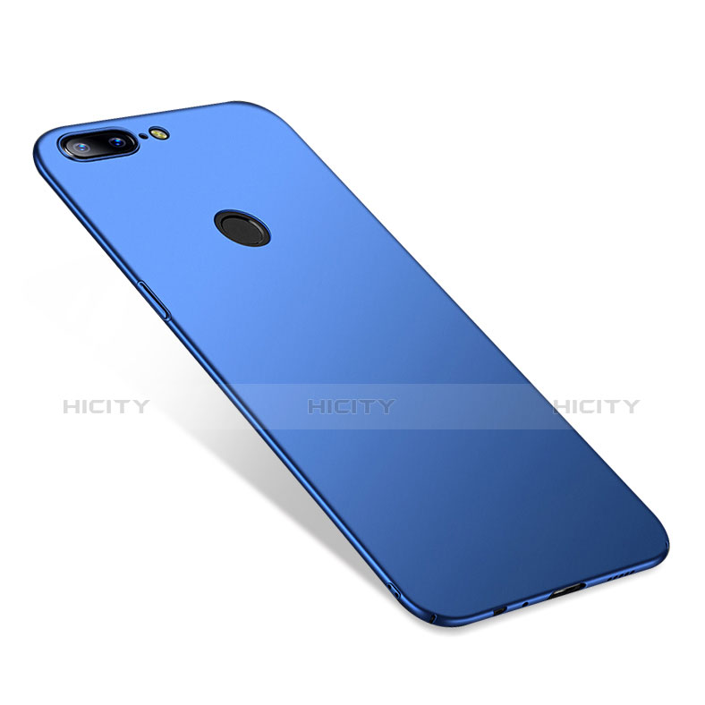 Schutzhülle Kunststoff Tasche Matt R02 für OnePlus 5T A5010 Blau