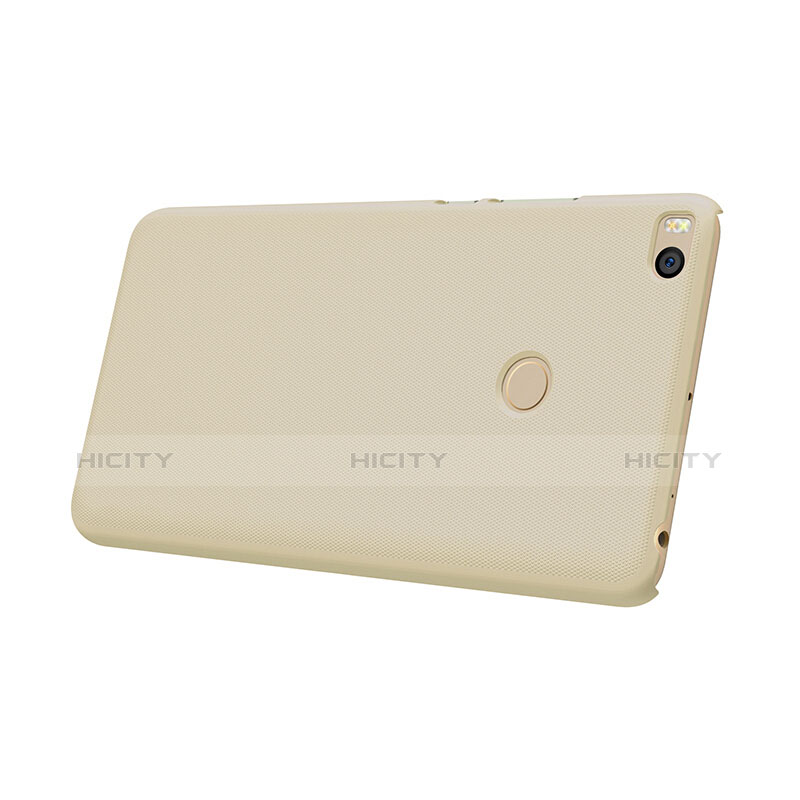 Schutzhülle Kunststoff Tasche Punkte Loch für Xiaomi Mi Max 2 Gold groß