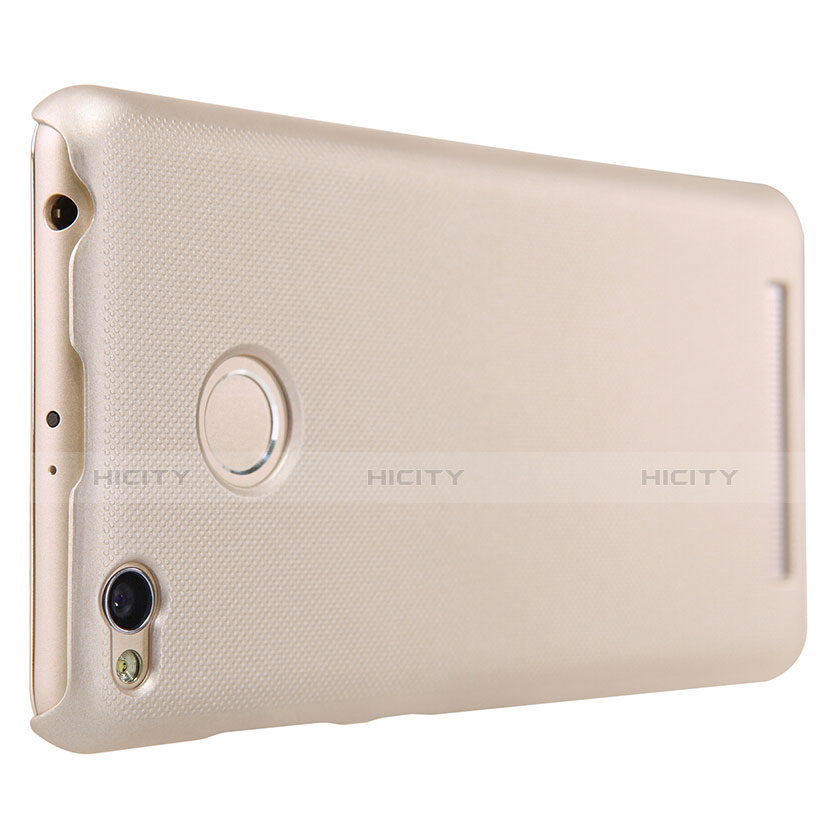 Schutzhülle Kunststoff Tasche Punkte Loch für Xiaomi Redmi 3 High Edition Gold groß