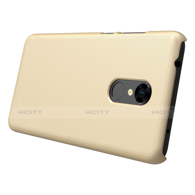 Schutzhülle Kunststoff Tasche Punkte Loch für Xiaomi Redmi 5 Gold groß