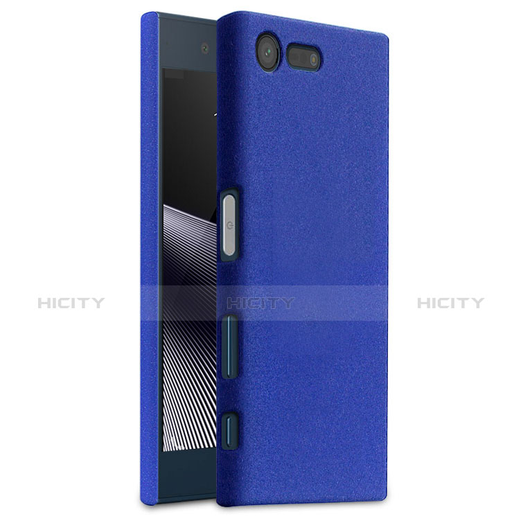 Schutzhülle Kunststoff Tasche Treibsand für Sony Xperia X Compact Blau